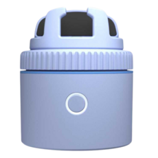 PIVO 팟 라이트 360도 회전 자동 모션 센서 추적 스마트폰 포드 홀더 PV-P1L02, 블루, 1개