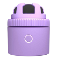 PIVO 팟 라이트 360도 회전 자동 모션 센서 추적 스마트폰 포드 홀더 PV-P1L03, 퍼플, 1개