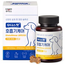 후디스펫 강아지 영양제, 80g, 호흡기/기관지, 1개