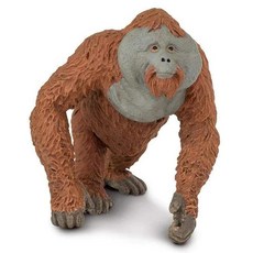 Safari Ltd 紅毛猩猩 雄性紅毛猩猩公仔 292929, 1個