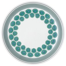 PORTmeIRION 波特玫琳恩 Westerly 餐盤, 灰色邊, 1個