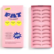 러비쉬 FAT 인조 속눈썹 20p, 216블랙, 1개