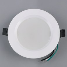 WONHA DO 簡約筒燈 LED 10W 燈泡色 無閃爍, 1個, 白色