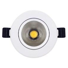 원하 DO 직회전 다운라이트 COB LED 9W 주광색 플리커프리, 화이트, 1개