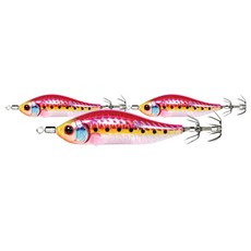 MEGABITE 美加彈 螢光紫雷射木蝦 90mm, MT 06 粉紅色, 9g, 3個