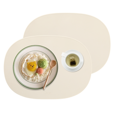 Diar 鉑金矽膠原創餐桌墊, 象牙白