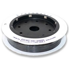 KPC 폴리우레탄 에어 호스 검정 4mm x 2mm x 100m, 1개