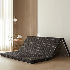 Sky Shop 優質三折式床墊, 摩登炭灰色, 5cm