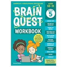 Brain Quest Workbook:5th Grade Revised Edition, Workman Publishing