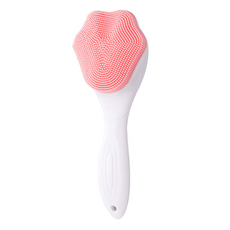 The Happy N 矽膠手動潔面按摩刷, 1個, 粉紅色