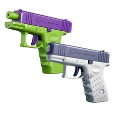 아이끌레 3D 토이 미니 권총 2종 세트, 퍼플 + 블루, 1개
