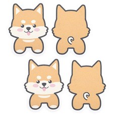 써니엔조이 제로웨이스트 식물성 셀룰로오스 생분해 압축수세미 시바, 4개입, 1개