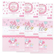 산리오 기름종이 마이멜로디 핑크, 3개입, 3개