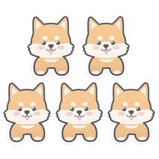 써니엔조이 제로웨이스트 식물성 셀룰로오스 생분해 압축수세미 시바, 1개입, 5개