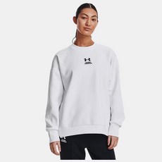 Under Armour 安德瑪 女款 UA Summit Knit 寬鬆圓領運動衫 1374465-100