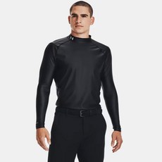 Under Armour 安德瑪 男款 Iso-Chill 長袖高爾夫半高領T恤 1359966-001