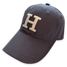 이츠굿텐 H 레터링 야구모자 남녀공용 심플 데일리 볼캡