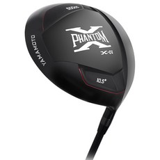 Yamamoto男款Phantom開球木桿 500CC 黑色 X-01, 10.5度, SR