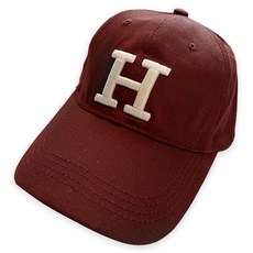 수스다 이츠굿텐 H 레터링 야구모자 남녀공용 심플 데일리 볼캡