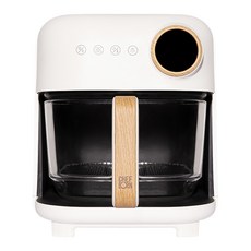 CHEF BORN Air MIM蒸氣氣炸鍋 4.5L, 白色, PAF-4209BZD-1A