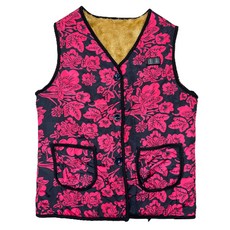 코끼리리빙 여성용 겨울 방한 USB 조끼