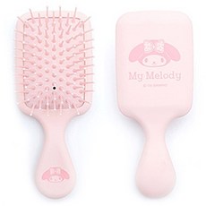 三麗鷗 便攜式迷你方型氣墊梳, 1個, 美樂蒂