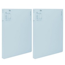 NUSIGN 粉彩編號透明文件夾 NS190-40 40p, 粉藍色, 2個