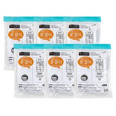 Citylife 通用衣架型壓縮袋, 6個, 1入