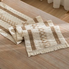 cofv 美式風格蕾絲桌旗 款式1, 35 x 200 cm