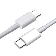 Type-C to Type-C PD 100W 高速充電線 支援20V 5A超高速充電, 1個, 單一顏色, 1m