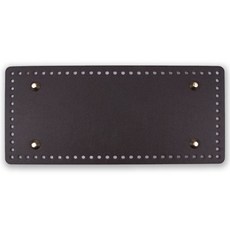 Jingga包底 圓角方形 27 x 12 cm, 1個, 深棕色