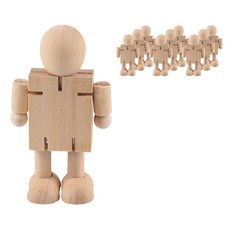 Uniart 會動的機器人娃娃, 混合色, 10個