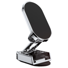 SUNUSE 車用磁吸黏貼式手機支架, 1個, 銀色