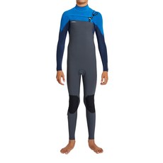 O'NEILL 男款 Hyperfreak 胸前拉鍊全身防寒衣 3/2mm 5350OA2, HS1 石墨灰, 峇里藍, 海軍藍