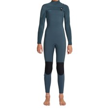 O'NEILL 女款 Hyperfreak 胸拉鍊式全身防寒衣 3/2mm 5350GOA2, HJ5 陰影色, 陰影色