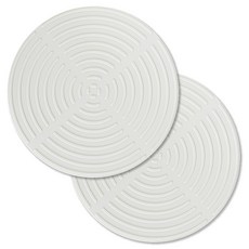 DALPAENGI LIVING Cuisine de Maman 韓國製厚實電磁爐保護墊 20cm 圓形, 奶油白, 2個