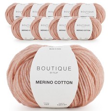 菲利普紡織 美利奴棉 針織線, 137 草莓色, 10個