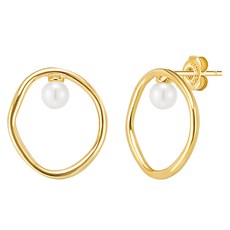 폴브리알 여성용 이너프펄 귀걸이 PYSE0135 + 쇼핑백