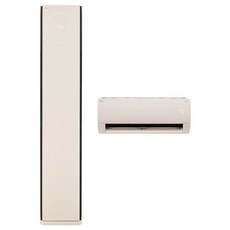 LG전자 62.6㎡(19평) + 18.7㎡(5.7평) 휘센 오브제컬렉션 타워2 사계절 스페셜 에어컨 매립배관형 FW19SETBA2M 방문설치