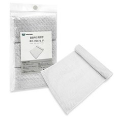 Purerum 純淨沐浴巾, 1個, 白色, 3入