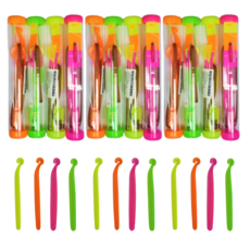 Jaemizone 發光降落傘4種飛行玩具, 混合色