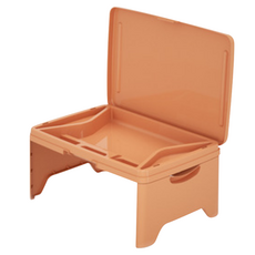 Joyful 折疊式多功能床上托盤桌, 橘色