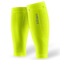 titan 太肯 FLOW 小腿壓力護套組 黃色, 1套