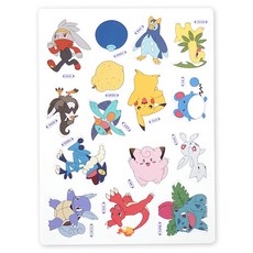 비앤씨 포켓몬스터 진화 자석놀이보드 1진화 포켓몬, 혼합색상, 1개