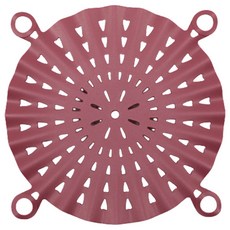 媽咪桌矽膠蒸籠酒紅色 S 23 cm, 1個