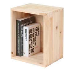 杉木木塊收納箱 開放式 中 300x240x370mm