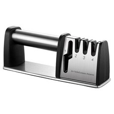 MEO 廚房多功能 4合1 剪刀與磨刀器, 銀色, 1個