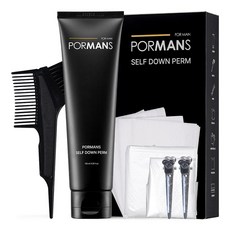 男用簡易燙髮DIY用具組, 100ml, 1組