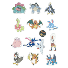 B&C 寶可夢進化磁鐵遊戲 2階進化寶可夢套組, 混合色, 1個