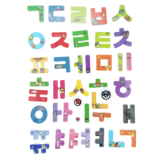 비앤씨 포켓몬스터 진화 자석놀이 한글 세트, 혼합색상, 1개